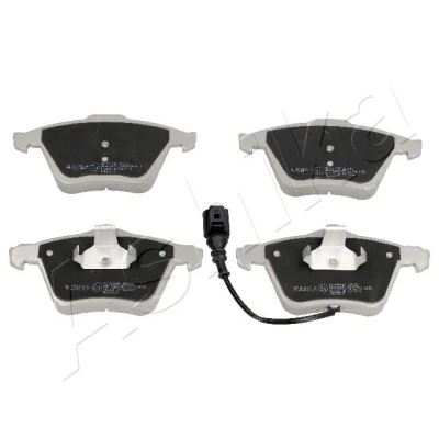 Bild av ASHIKA 50 00 0909 Jeu de plaquettes frein Essieu avant contact signal d&#039;usure inclus AUDI: A3 Sportback, 3/5 portes, TT Coupe