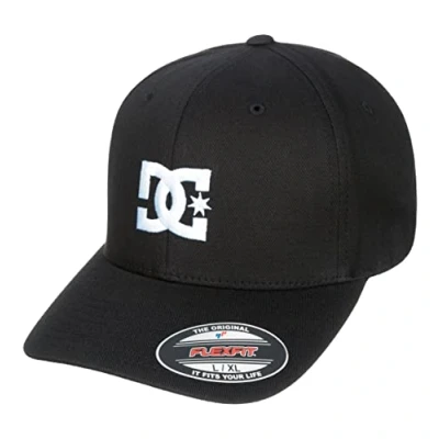 Bild av DC Shoes STAR 2 FLEX FIT Keps, Storlek: L/XL, Schwarz