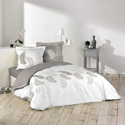 Bild av douceur d&#039;Intérieur sängkläder, påslakan, bomull, flerfärgad, 1 styck, 220 x 240 cm