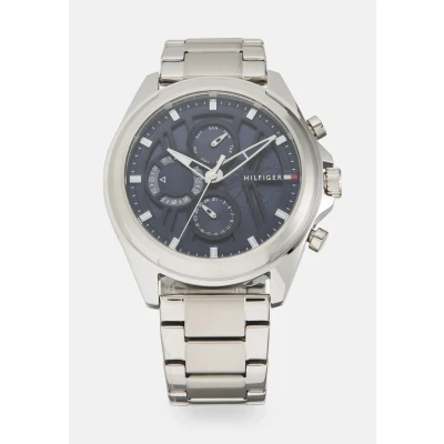 Bild av Tommy Hilfiger JAX Klocka silvercoloured/blue, Storlek: One Size, Silver coloured/blue