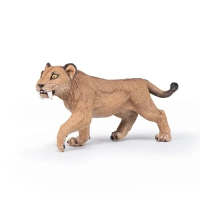 Bild av Papo Handmålad figur Dinosaures Young smilodon 55081 samlarobjekt för barn flickor och pojkar från 3 år