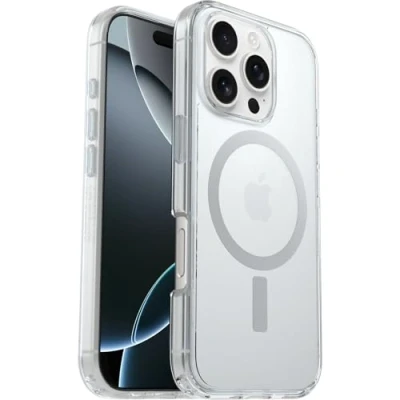 Bild av OtterBox Symmetry+ PC Back Cover Transparent Magnetisk Apple iPhone 16 Pro