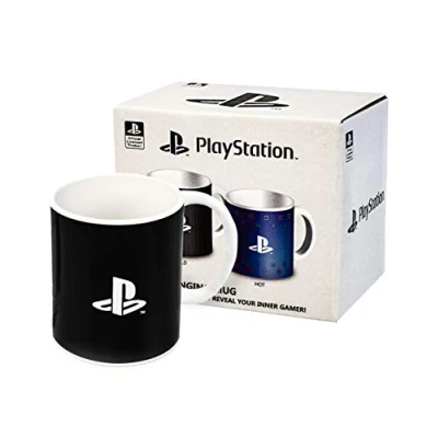 Bild av PlayStation mugg spelvärmeväxlande 325 ml kopp för barn och vuxna