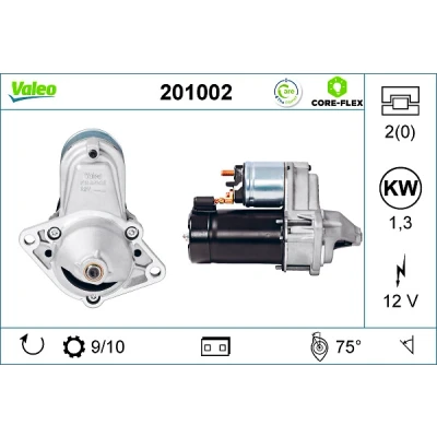 Bild av Startmotor VALEO 201002