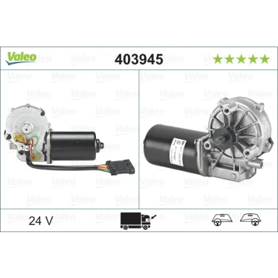Bild av Vindrutetorkarmotor VALEO 403945