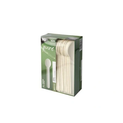 Bild av PAPSTAR Bestick Sked Papper 15,5cm 100/fp