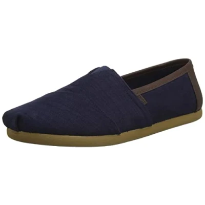 Bild av TOMS Alpargata loafer för män platt, Denim brun, 40.5 EU