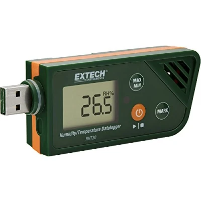 Bild av Extech RHT30 USB fuktighet/temperatur dataloggare, grön