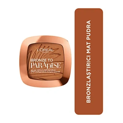 Bild av L&#039;Oréal Paris BACK TO Bronze Gentle Matte Bronzing Powder Bronzer, Storlek: 9 g, 02 sunkissed