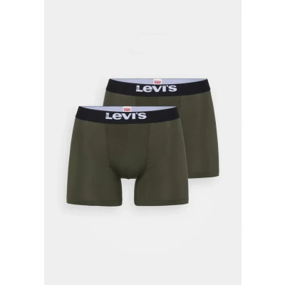 Bild av Levi&#039;s MEN Solid Basic Organic 2 PACK Underkläder, Storlek: Small, Khaki