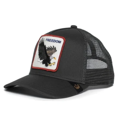 Bild av Goorin Bros. Truckerkeps män nät baseball snapback keps The Farm, Svart örn, en storlek