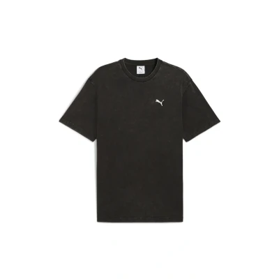 Bild av Puma Essentials Elevated Relaxed WASH Tshirt bas, Storlek: Medium, Black