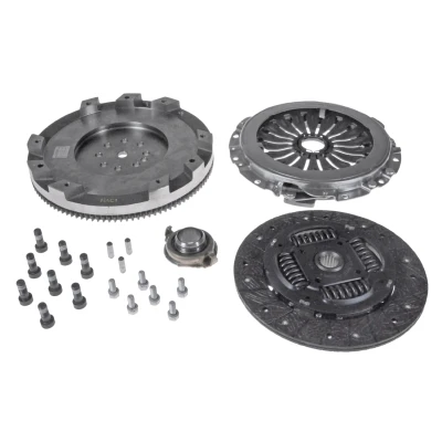 Bild av BLUE PRINT ADG03098 Kit d&#039;Embrayage à quatre pièces avec graisse synthétique butée de débrayage, volant moteur, vis/boulons 225