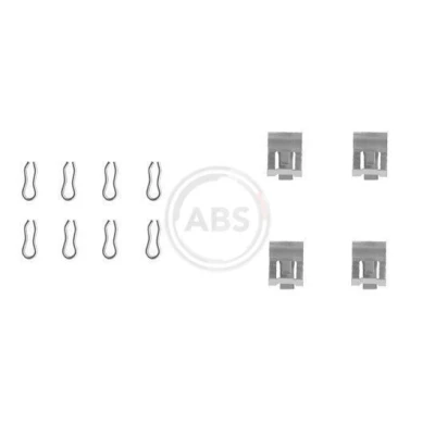 Bild av A.B.S. 1055Q Kit d&#039;accessoires, plaquette de frein à disque FIAT: Panda I 3/5 portes, Uno Fiorino II Van, LANCIA: Y10, Dedra Berline