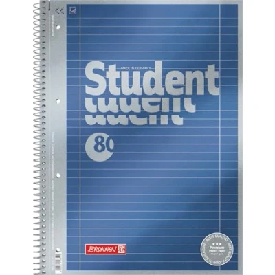 Bild av Brunnen 1067127 Vera behandlat omslag med metallisk effekt A4 linjerat anteckningsblock/student premium, typ 27, 90 g/m² 80 sidor