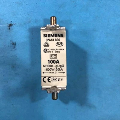 Bild av Siemens Lv hrc fuse link 500v s.000 100 a 3na3830