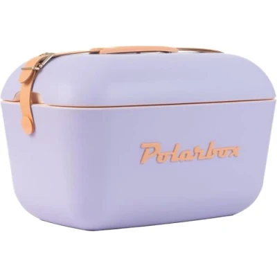 Bild av 12L lila pop kylbox orange detaljer POLARBOX