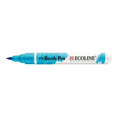 Bild av Ecoline BRUSHPEN C, himmelsblå cyan, en storlek