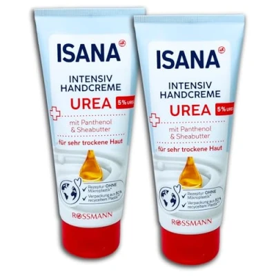 Bild av 2 pack ISANA rik handkräm urea intensiv x 100 ml