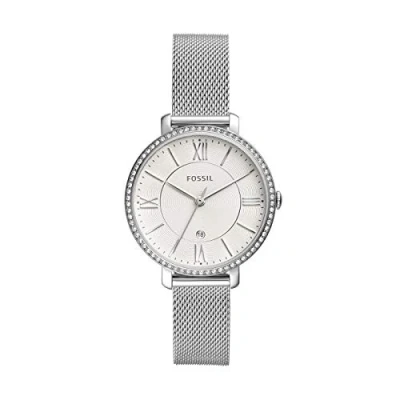 Bild av Fossil Jacqueline Klocka silvercoloured, Storlek: One Size, Silver coloured