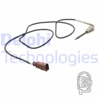 Bild av DELPHI TS30159 Palpeur, température des gaz VOLKSWAGEN: Touareg I, AUDI: Q7