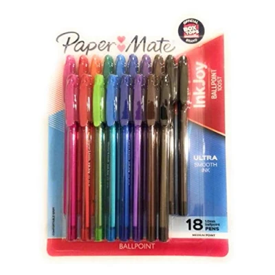 Bild av Papper Mate Inkjoy 100ST kulspetspenna 1 mm 18 karat flerf rgad