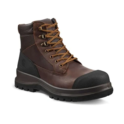 Bild av Carhartt herr Detroit 15 cm robust flex S3 säkerhetsstövel konstruktion sko, Mörkbrun 44 EU