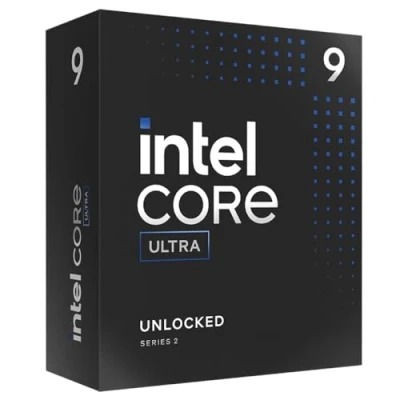 Bild av Intel® Core™ Ultra 9 för 285K 24 kärniga stationära processorsystem (8 P core + 16 E core) upp till 5,7 GHz