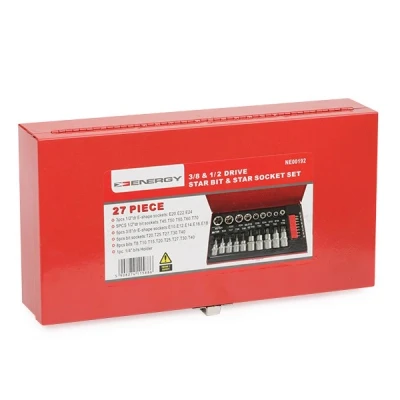 Bild av ENERGY NE00192 Coffret d&#039;embouts pour tournevis Cassette en tôle d&#039;acier 27