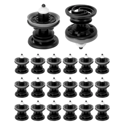 Bild av QWORK® 25 stycken bildörrspanel fästklämmor bilklämma gummitätning för T5, golf 5 6 7, A4 A5 A6