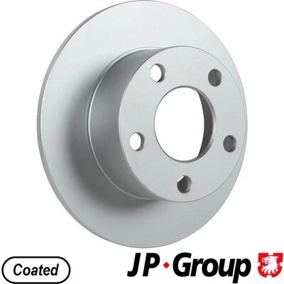 Bild av JP GROUP 1163206300 Disque de frein Essieu arrière 245 10 5 plein revêtu AUDI: A6 C5 Avant, Berline, C4 VOLKSWAGEN: Passat B5 GP Break