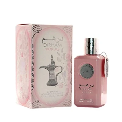 Bild av Tawakkal Perfumes Ard Al Zaafran Dirham Wardi naturlig parfym, spray för kvinnor, 100 ml