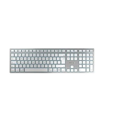 Bild av Cherry KW 9100 SLIM Tangentbord Engelska Storbritannien Vit