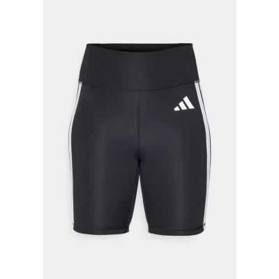 Bild av adidas Performance Optime Essentials 3 Stripes Short Leggings Tights, Storlek: Lx5&quot;, Black/white