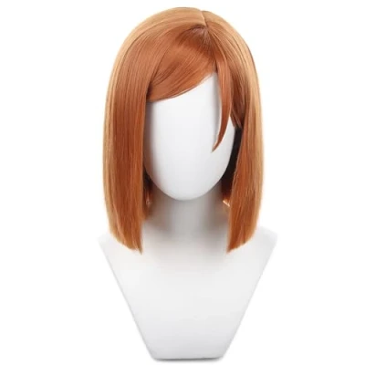Bild av HIROAKIYA Nobara Kugisaki Wig, Cosplay Wig with Cap