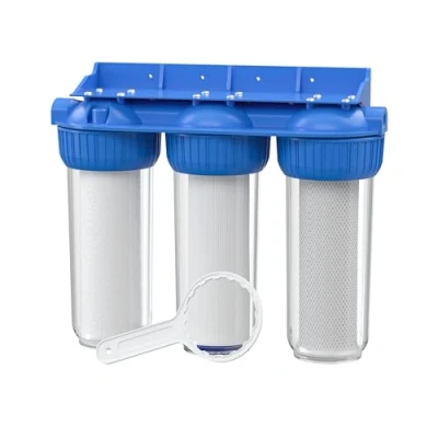 Bild av Naturewater NW BR10B4 3 Stegs Filter 26,16 mm (3/4&quot;) Sedimentfilter Aktivt Kol Block och Granulat