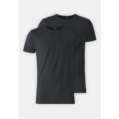 Bild av Puma Basic CREW TEE 2 PACK Undertröja, Storlek: Small, Black