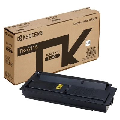 Bild av Kyocera TK 6115 sort original tonerpatron Tonerkassett Svart