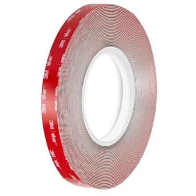 Bild av 3M VHB LSE110 Dubbelhäftande tejp i akrylskum, översta sortimentet, hårda ytor, vattentålig, höga och låga temperaturer, vibrationer stötar, bil, hem, sport (12 mm x 3 m)