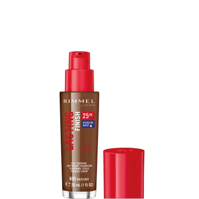 Bild av Rimmel Lasting Finish 25 Hour Foundation 30ml (Various Shades) Hazelnut