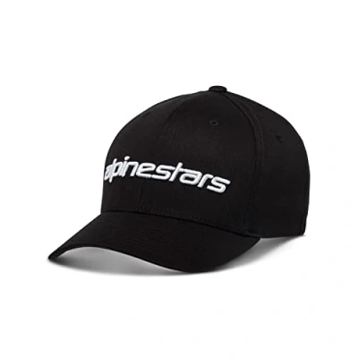 Bild av Alpinestars Svart Flexfit Keps Linear Black/White @ Hatstore