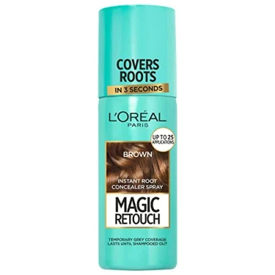 Bild av L’Oréal Paris Magic Retouch Temporary Instant Root Concealer Spray 75ml (Various Colours) Medium Brown