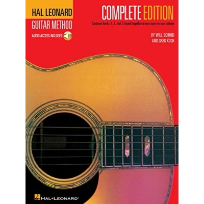 Bild av Greg koch : hal leonard guitar Method complete edition recueil + enregistrement(s) en ligne: Books 1, 2 and 3 Together in One Easy To Use Volume!: