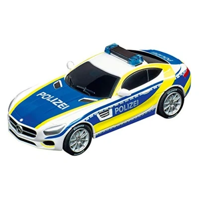 Bild av Carrera GO!!! Mercedes AMG GT Coupé Polis I Racerbanor och licensierade slotbilar upp till 2 spelare För pojkar flickor från 6 år vuxna