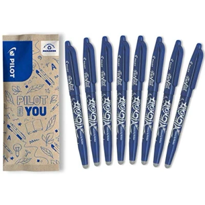 Bild av Pilot FLW538271 Frixion raderbar rollerballspets blå (paket med 8)