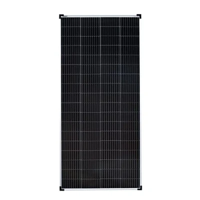 Bild av enjoy solar Mono 200 W 36 V monokristallin solpanel perfekt för 24 trädgårdshus, balkongkraftverk, husbil, husvagn båt (mono V)