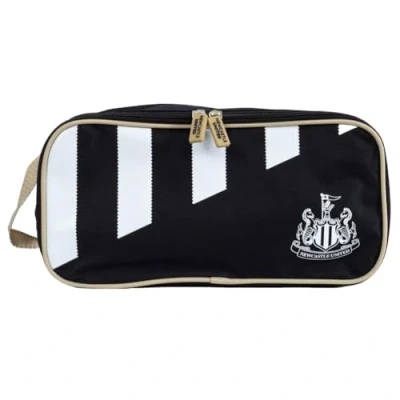 Bild av Hy Pro officiellt licensierad Newcastle United F.C. Boot Bag randig design, NUFC, Merchandise, fotboll, perfekt för förvaring, bra presentidé