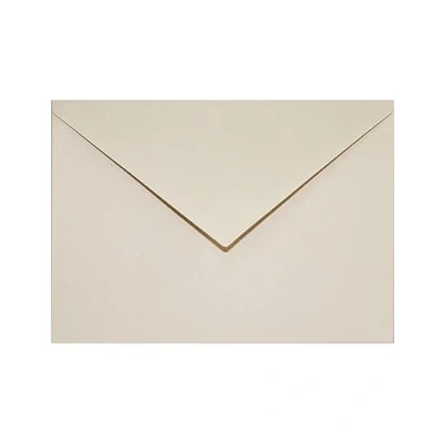 Bild av Netuno 100 kuvert beige DIN C6 114 x 162 mm 115 g Sirio Color Sabbia kräm för bröllop födelsedag dop nattvard jul inbjudningskomslag elegant envelope