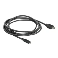 Bild av Delock HDMI kabel med Ethernet hane till 19 pin micro Type D 2 m