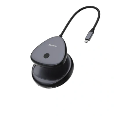 Bild av Verbatim Share My Screen USB C trådlös displayadapter 4K med hub WDA 02